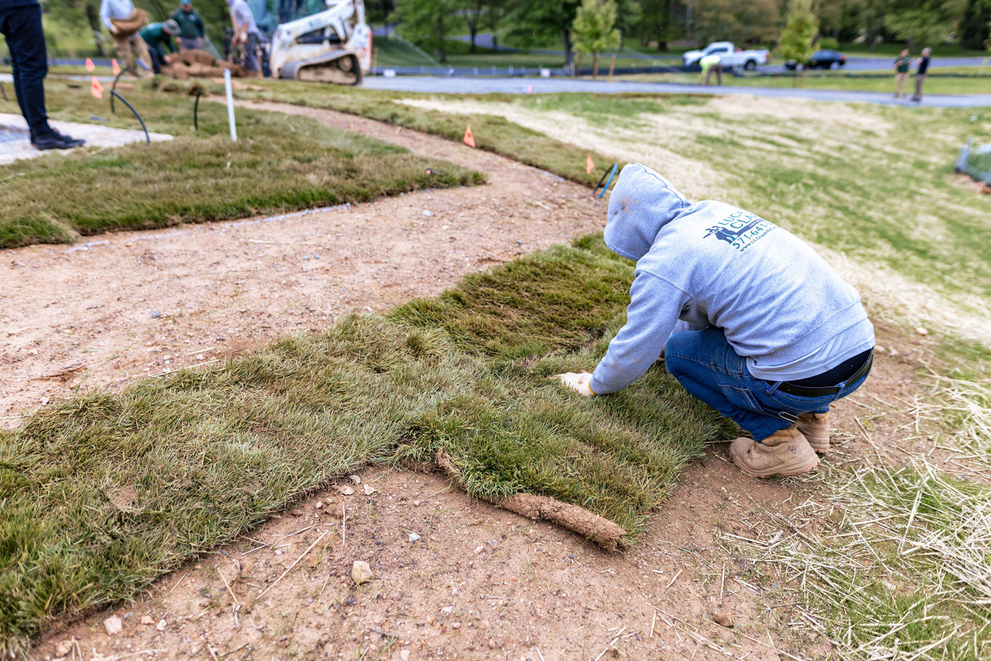 Laying Sod In winter 