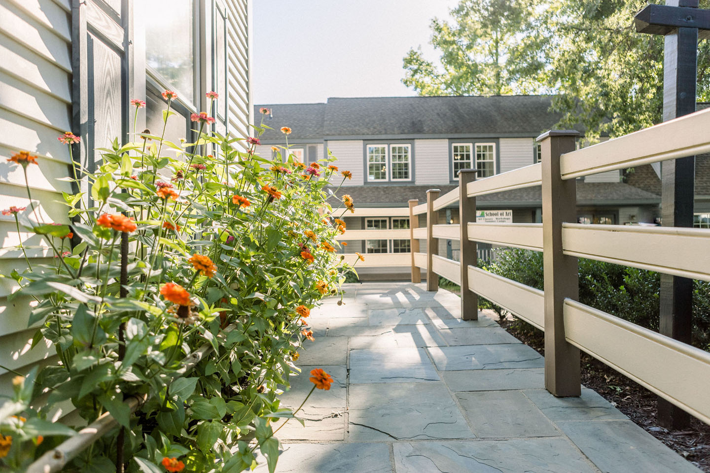 walkway hardscape