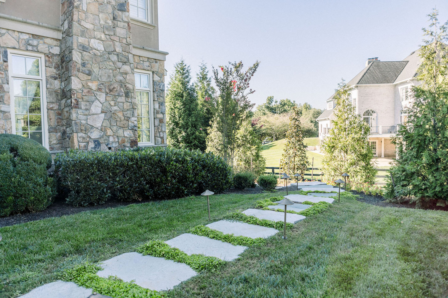 stone step walkway 