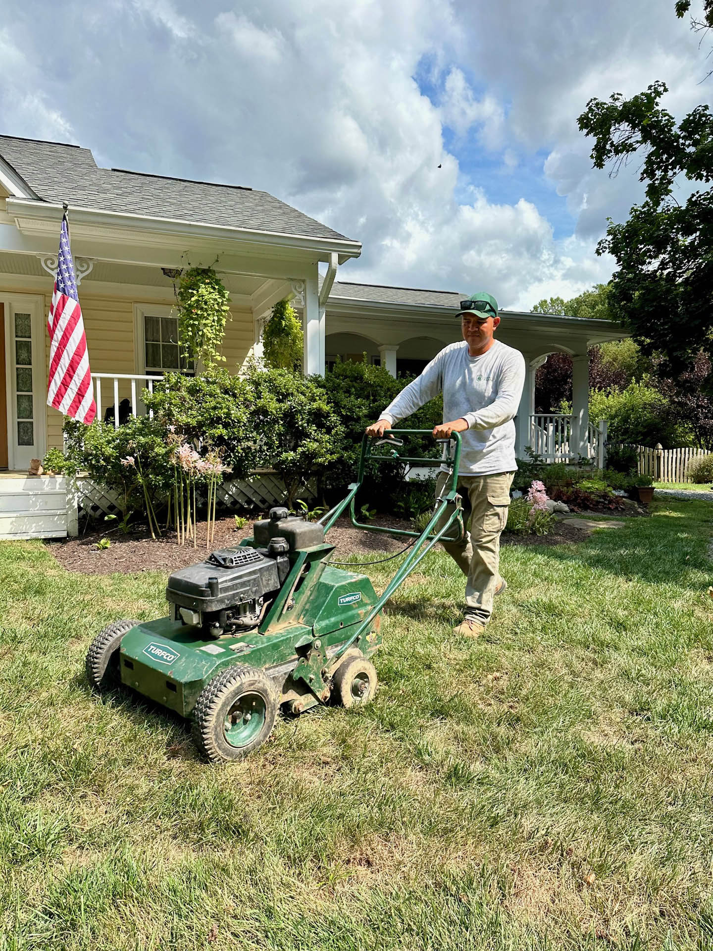 aeration and overseeding 